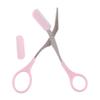 Tiuimk Plastic Makeup Brow Trimming Tool Eyebrow Scissors - SKU: 008 view 4
