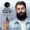 uLab Beard Growth Oil for Men - 30ml, Mystic Woodland Scent Premium Beard Care Oil - Natural Beard Moisturiser, Softener, and Conditioner for Facial Hair view 2