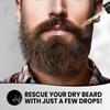 uLab Beard Growth Oil for Men - 30ml, Mystic Woodland Scent Premium Beard Care Oil - Natural Beard Moisturiser, Softener, and Conditioner for Facial Hair view 4
