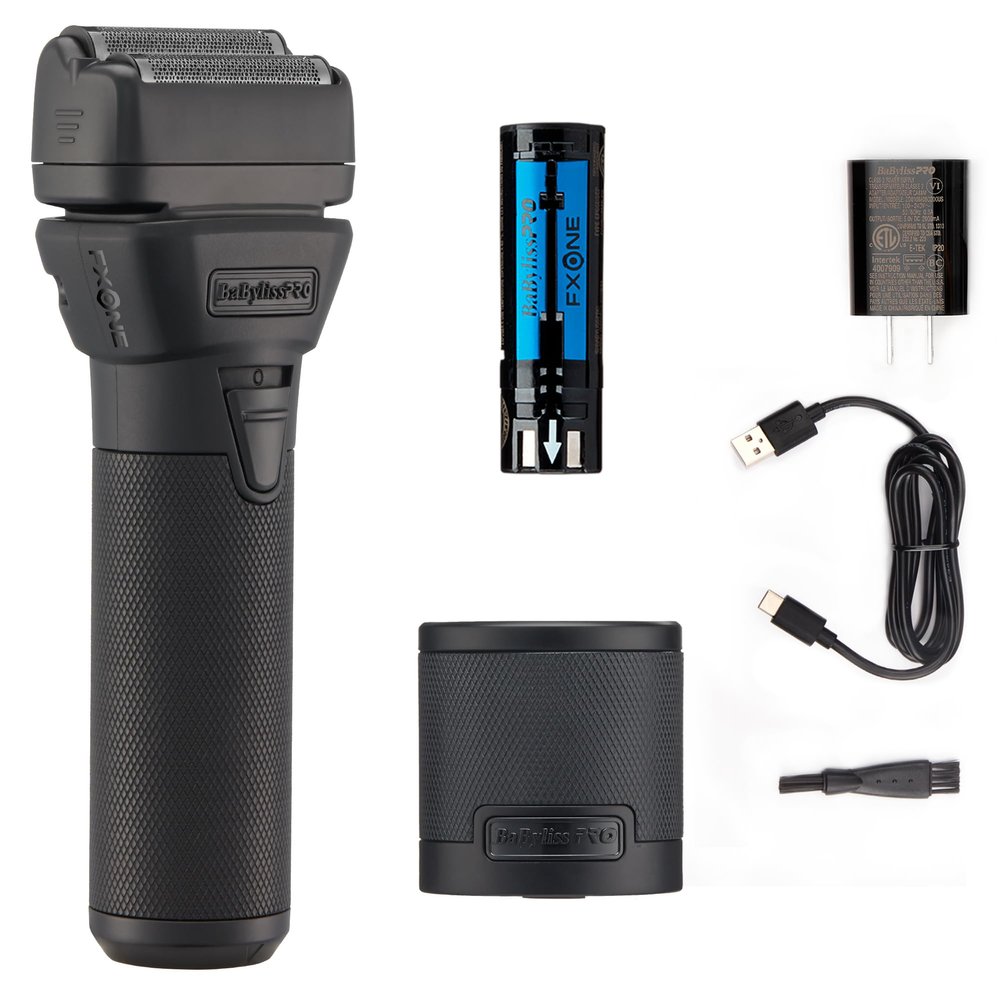 BaBylissPRO FXONE BLACKFX Double Foil Razor Metal