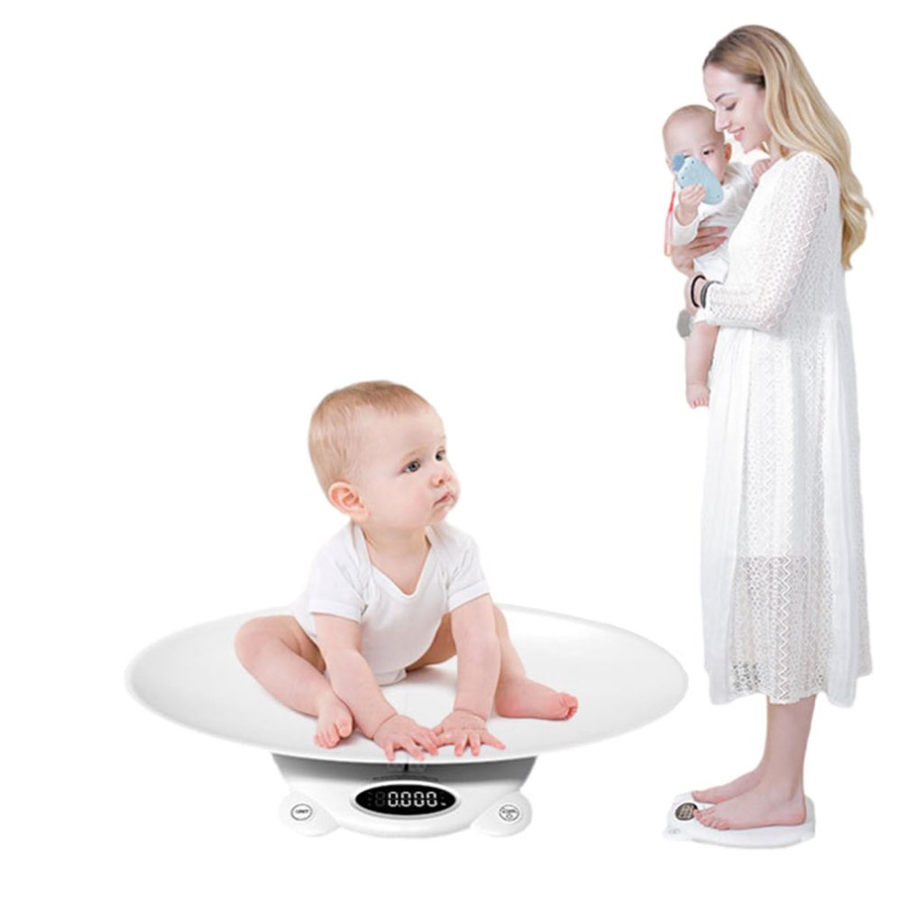 Digital Baby Scale for Weighing Newborns, Pets, Cats and Dogs Weighing Range 20G~1 20Kg, Split Design