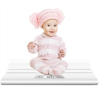 LCD Large Screen Portable Pet Baby Scale, Smart Locking, Tare Weighing, Multifunctional Electronic Scale with Tray