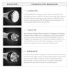 40K Three-in-One Desktop Ultrasonic Fat Blasting Machine Negative Pressure Radio Frequency Instrument Home Beauty Instrument view 2