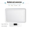 Mini Pet Baby Digital Scale, Removable Tray Cat Dog Pet Hospital Weighing Small Pet Electronic Scale Automatic On/Off view 3