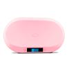LCD Electronic Baby Scale Weight Measure LCD Screen Digital Scale for Newborn Infant 20kg Max Accurate Pets Infant Baby Scale,Pink view 1