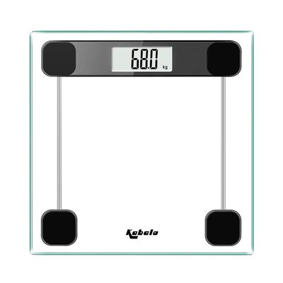Kabalo Clear Digital Bathroom Scales 180KG Body Weight Weighing Scale LCD Electronic