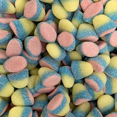 Rainbow Drops XL Retro Sweet Shop Gift Jar by The Gourmet Sweet Company