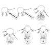 6 Pcs Dentist Keyring Dentist Appreciation Gifts Dental Hygienist Gift Dental Assistant Gift Dental Staff Gift Dental Colleague Gift Dentist Office Orthodontist Gift Thank You Gifts for Dentist view 1