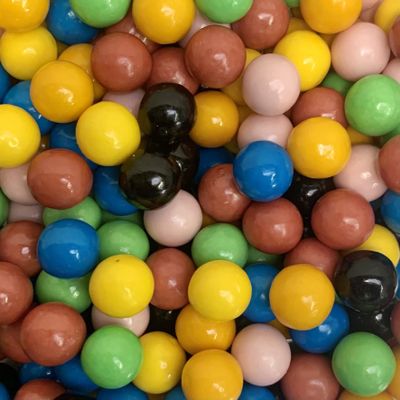Assorted Gumballs XL Retro Sweet Shop Gift Jar by The Gourmet Sweet Company