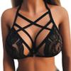 BebeXi Plus Size Push up Lingerie Bandage Bra Briefs Sexy Up Corset Women Sexy Lingerie Top (Black, S) view 1