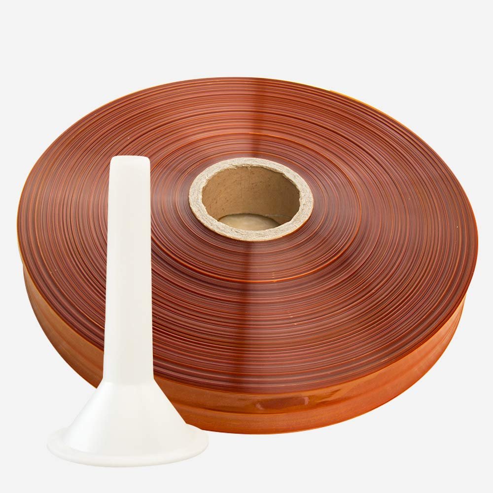 Sausage Casings Skins,Sausage Dried Sausage Skin,Sausage Hot Dog Casing Shell,Plastic Sausage Casings Skins, Food Grade Inedible Chorizo Salami Casings45/50/55/85/100/120mm,Gi