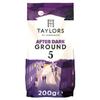 Taylors of Harrogate After Dark Ground Coffee, Roast 5, Bag of 200 g (Pack of 1) view 1