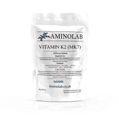 Aminolab - Vitamin K2 MK-7 500mcg 365 Tablets