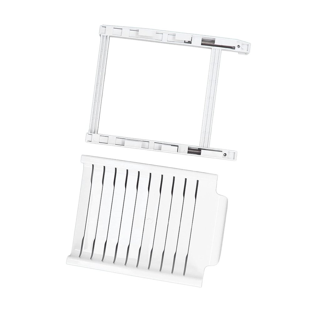 Fridge Hanging Ziplock Bag Organizer, Retractable Refrigerator Food Bag Hanging Storage Rail Rack Telescopic Ziplock Bag Storage Rack for Fridge