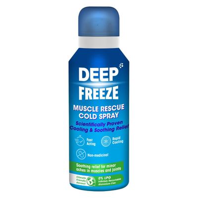 Deep Freeze Muscle Rescue Cold Spray 72.5 ml (Pack of 1)