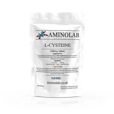 Aminolab - L-Cysteine 1500mg 365 Tablets