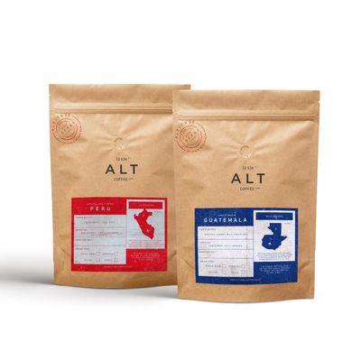 Altitude Coffee London - Specialty Coffee Single Origins Twin Pack, Whole Beans, Medium Roast (2 x 250g)