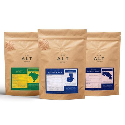 Altitude Coffee London - Specialty Coffee Single Origins Triple Pack, Whole Beans, Medium Roast (3 x 250g)