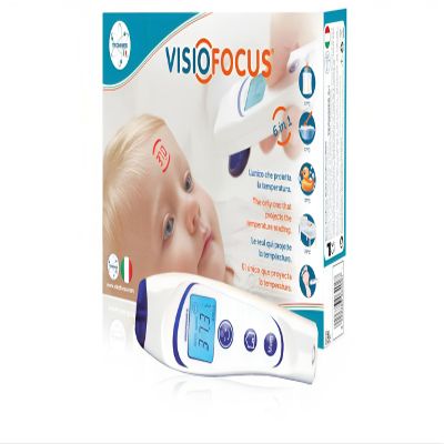 Newborn and Baby Thermometer - Non-Contact used for Measuring Baby's Temperature Night and Day - Batteries Included - Also perfect for assessing milk and food temperatures