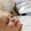 Newborn and Baby Thermometer - Non-Contact used for Measuring Baby's Temperature Night and Day - Batteries Included - Also perfect for assessing milk and food temperatures view 4