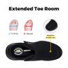 FitVille Mens Extra Wide Fit Diabetic Shoes Easy Close Adjustable Orthopedic Slippers for Swollen Feet Lightweight Walking Shoe view 2