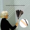 Aatraay Handmade Washable NOn Electrostatic Ostrich Feather Duster with Wooden Handle Household view 2