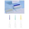 20PCS Interdental Brushes Ultra Tight Bristles Tooth Interdental Cleaners Silicone Toothpick Brush Disposable Teeth Soft Picks Yellow view 4