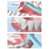 Interdental Angled Brush,Back Teeth Brush Picks,Tooth Brush Pack of 20 0.8MM view 2