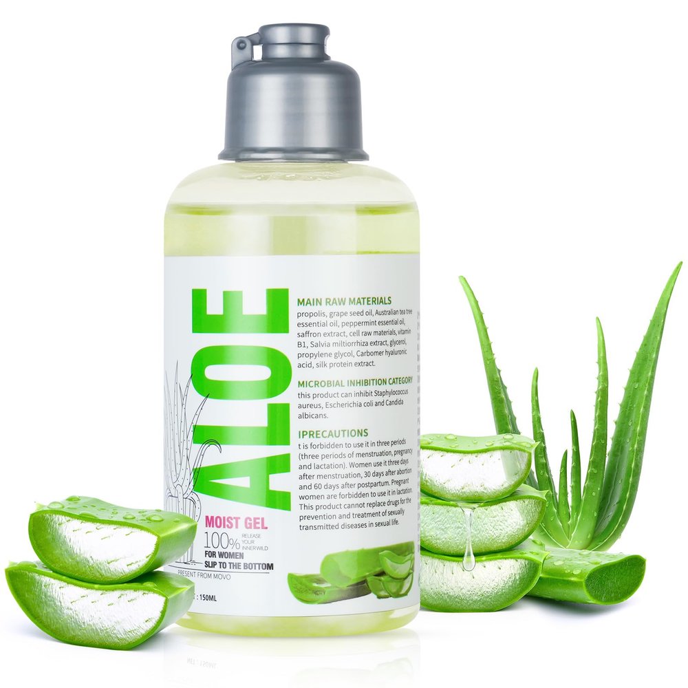 ACWOO Water Based gel Lube, 150ML Safe Natural Aloe Lubricant, Gentle Paraben Free Personal Lubricant, Zero Residue, Long-Lasting Comfort, Increased Sensitivity