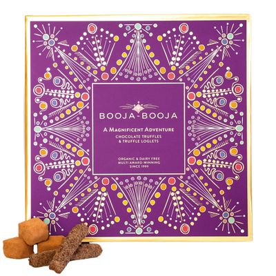 Booja - Booja, A Magnificent Adventure Luxury Gift Box | A Delicious Selection of 29 Chocolate Truffles & Truffle Loglets, 335g