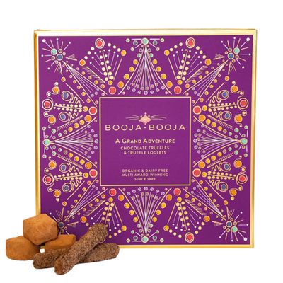 Booja - Booja, A Grand Adventure Luxury Gift Box | A Delicious Selection of 21 Chocolate Truffles & Truffle Loglets, 243g