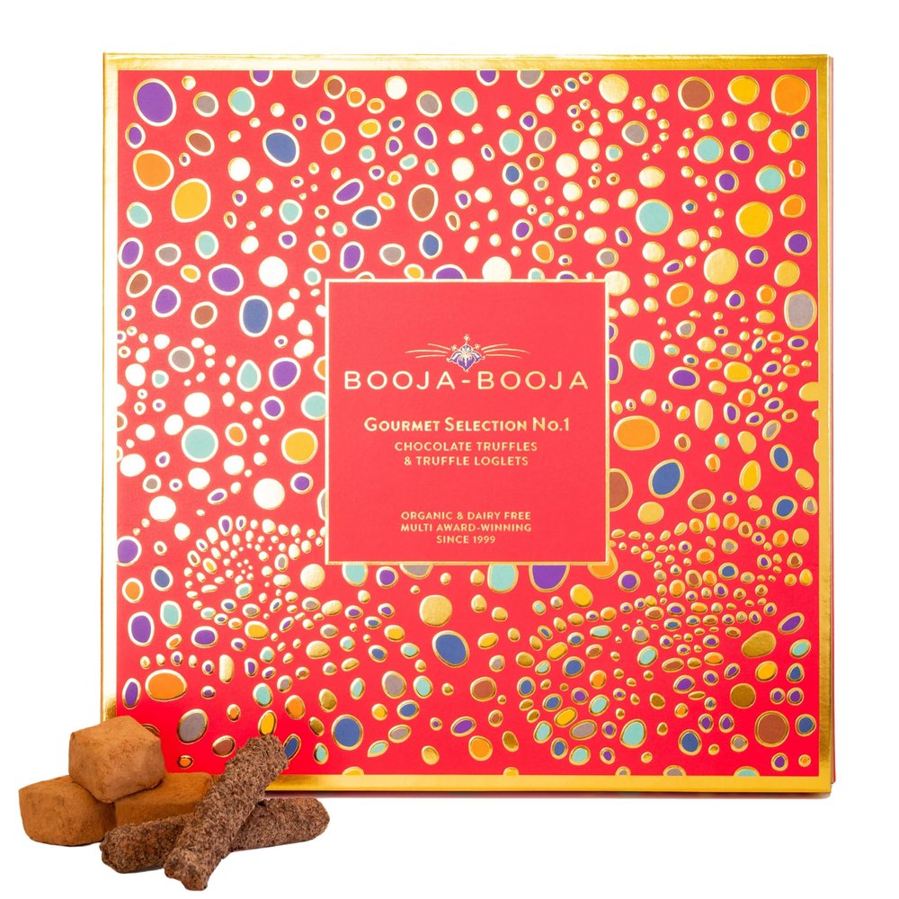 Booja - Booja, Gourmet Selection No.1 Gift Box | Selection of Chocolate Truffles & Truffle Loglets, 289g