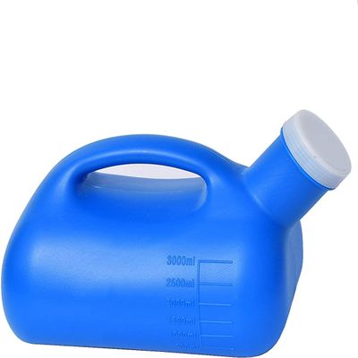 Portable Urinal Bottle,Male Urinal,3000ML Large Male Urinal Portable Mens Potty Pee Bottle Collector Travel Toilet