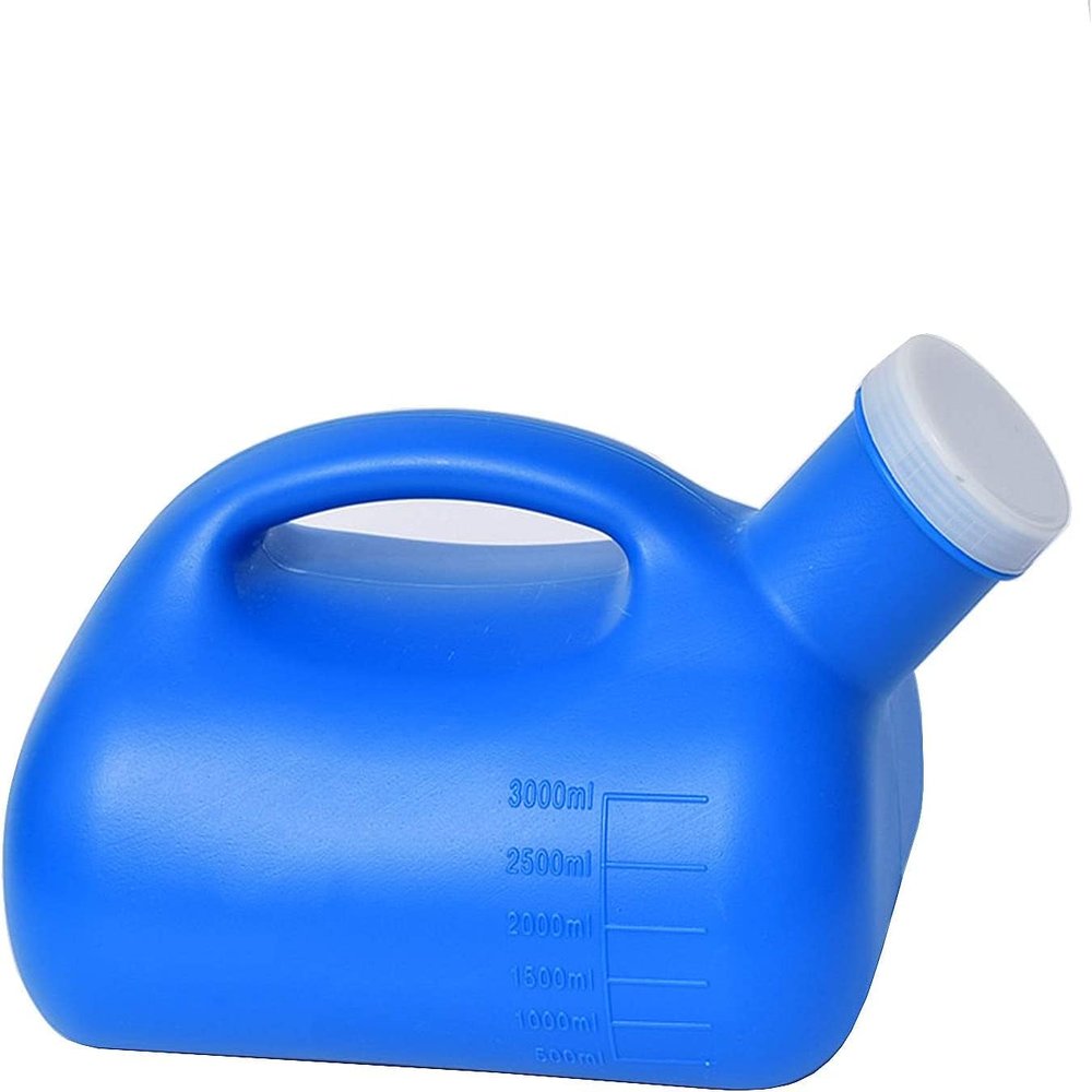 Portable Urinal Bottle,Male Urinal,3000ML Large Male Urinal Portable Mens Potty Pee Bottle Collector Travel Toilet