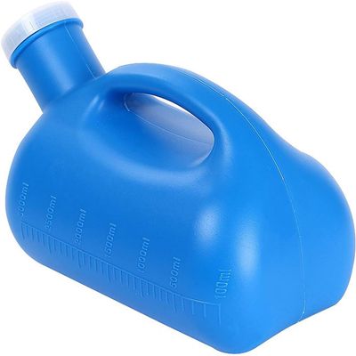 Portable Urinal Bottle,Male Urinal,3000ML Large Male Urinal Portable Mens Potty Pee Bottle Collector Travel Toilet (Color : Gold) (Color : Gold) (Color : Beige) (Color : Beige)