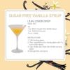 Monin Vanilla Sugar Free Coffee Syrup 1L for Coffee and Cocktail | Premium with Natural Flavours and Colourings | Vegetarian-Friendly | Zero Sugar | Includes Drink Recipe view 3