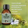 Natural Planet Black Seed Oil 100ml Cold Pressed High Strength Thymoquinone Nigella Sativa. Kalonji Non-GMO Cruelty Free view 2