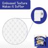 3 Ply Toilet Tissue Roll Panda Cuddle Classic Soft Quilted Toilet Rolls- Super Quality Comfort. (7 Pack of 9Rolls / 63 Rolls) view 2