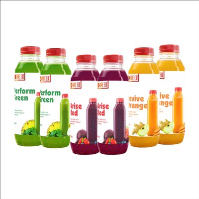 Arise Red| Perform Green| Revive Orange Natural Organic Juice| Pack Of 6