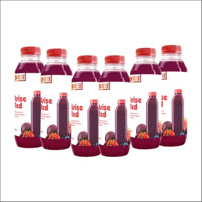 Arise Red Natural Juice| Made With Organic Ingredients| Pack Of 6