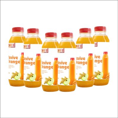Revive Orange Natural Juice| Made With Organic Ingredients| Pack Of 12