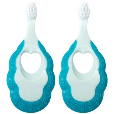 Compact Easy to Hold Toothbrush, Manual Toothbrush with Extra Soft Bristles, Toddler Toothbrush for Ages 1-6 Years Ergonomic