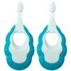 Compact Easy to Hold Toothbrush, Manual Toothbrush with Extra Soft Bristles, Toddler Toothbrush for Ages 1-6 Years Ergonomic view 1
