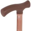 SilteD Walk Crutch - Old Man Four Feet Adjustable Crutch Lift Four-Claw Walking Stick,Bronze Present view 4