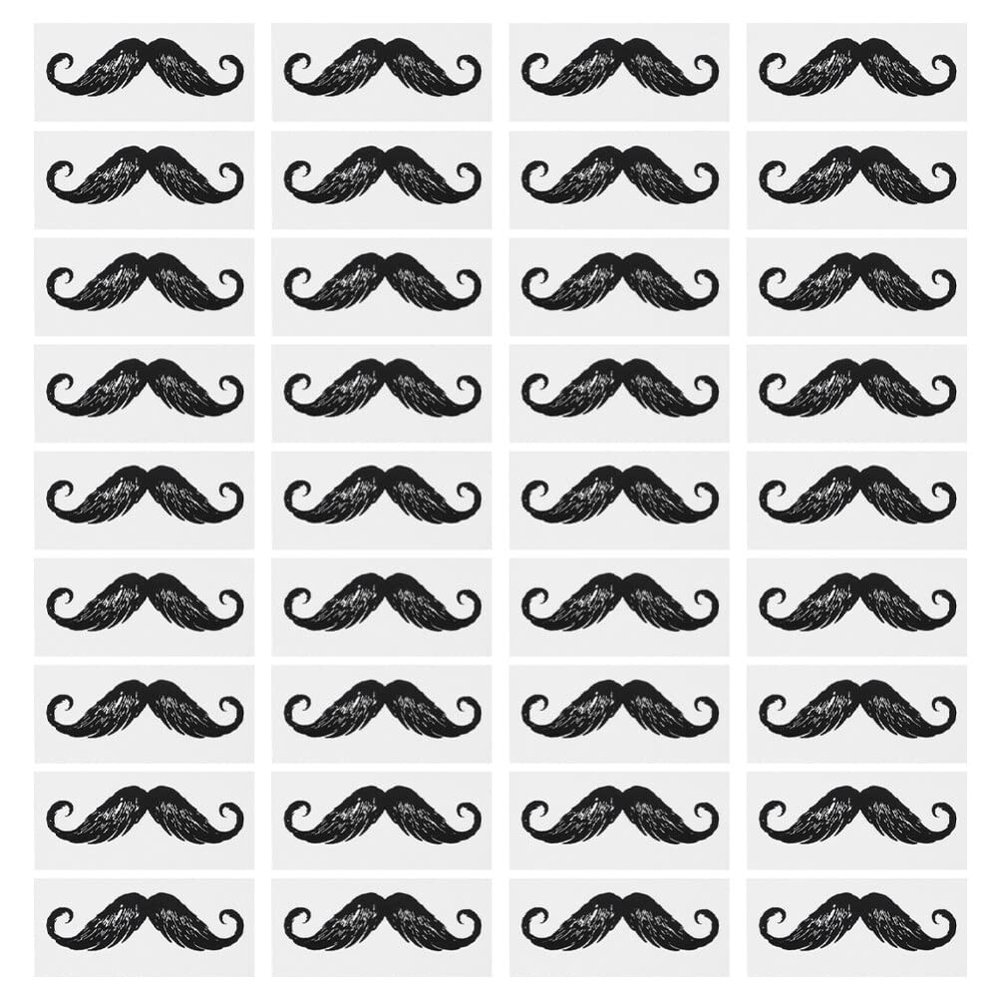 Beavorty 50pcs Nose Hair Kit Beard Stickers for Depilation Stickers Mustache Remover Hair Removal