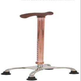 SilteD Walk Crutch - Old Man Four Feet Adjustable Crutch Lift Four-Claw Walking Stick,Bronze Present