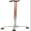 SilteD Walk Crutch - Old Man Four Feet Adjustable Crutch Lift Four-Claw Walking Stick,Bronze Present view 4