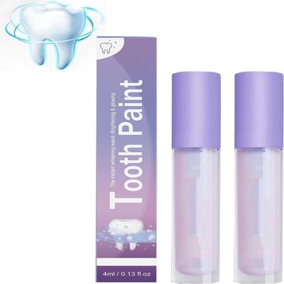 2023 New Tooth Gloss, Teeth Whitening Essence Pen, Teeth Whitening Gel, Kit, Teeth Whitening Wand, Instant Teeth Whitening and Gloss Stain Removal (2pcs)