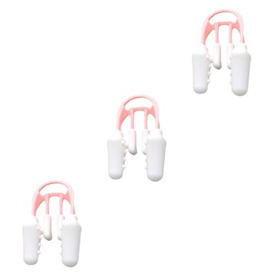FRCOLOR 3pcs Hump Nose Clip Nose up Lifting Clip for Straightening Stylish Beauty for Swimming and Daily Use
