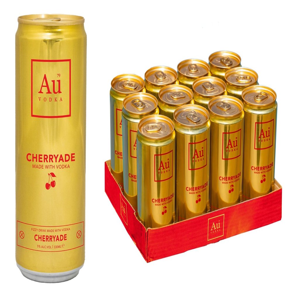 Au Vodka Cherryade Pre-Mixed Cans (6)